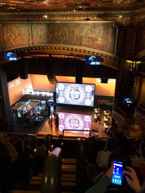 Belasco Theatre, section: Balcony R, row: E, seat: 2