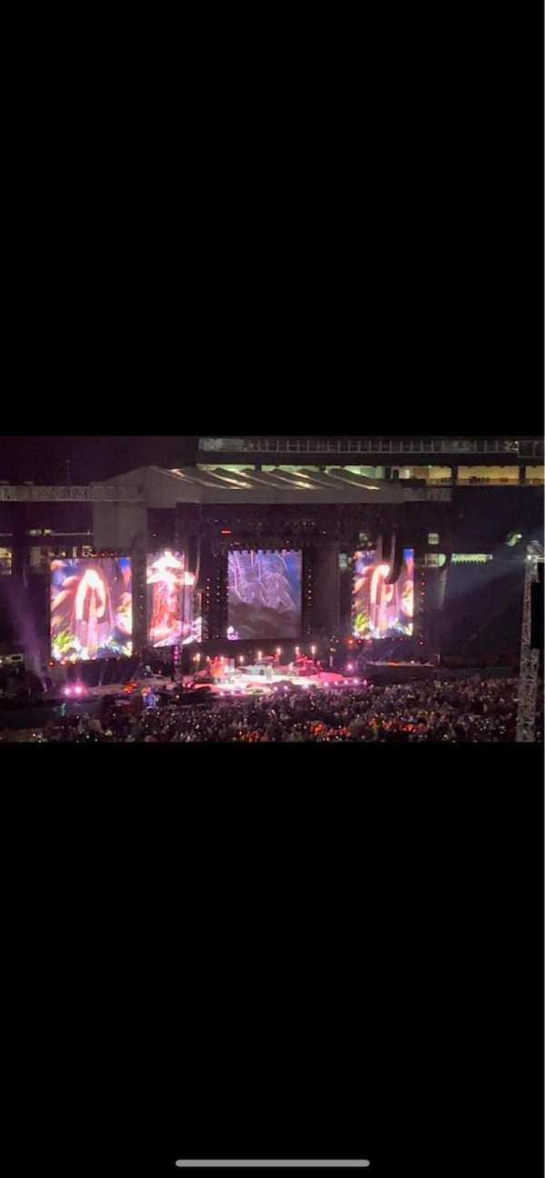 Gillette Stadium, section: 205, row: 22, seat: 1