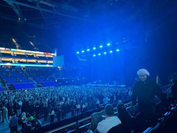 The O2, London, section: 111, row: K, seat: 345