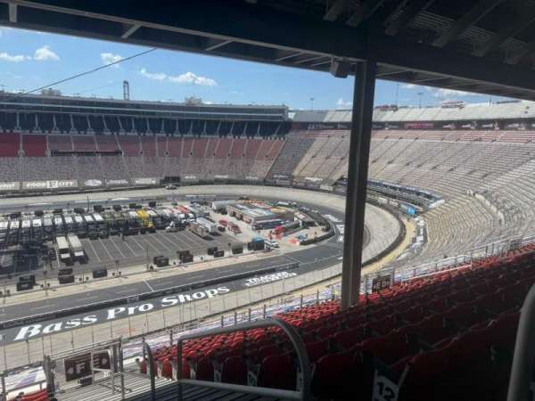 Bristol Motor Speedway, section: Allison Terrace F, row: 14, seat: 1