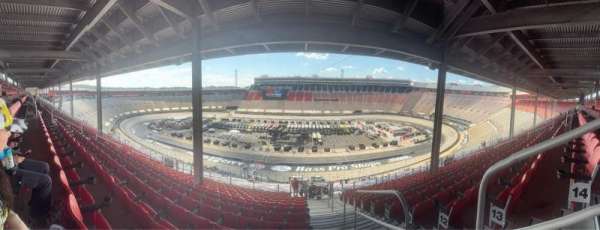Bristol Motor Speedway, section: Allison Terrace F, row: 14, seat: 1