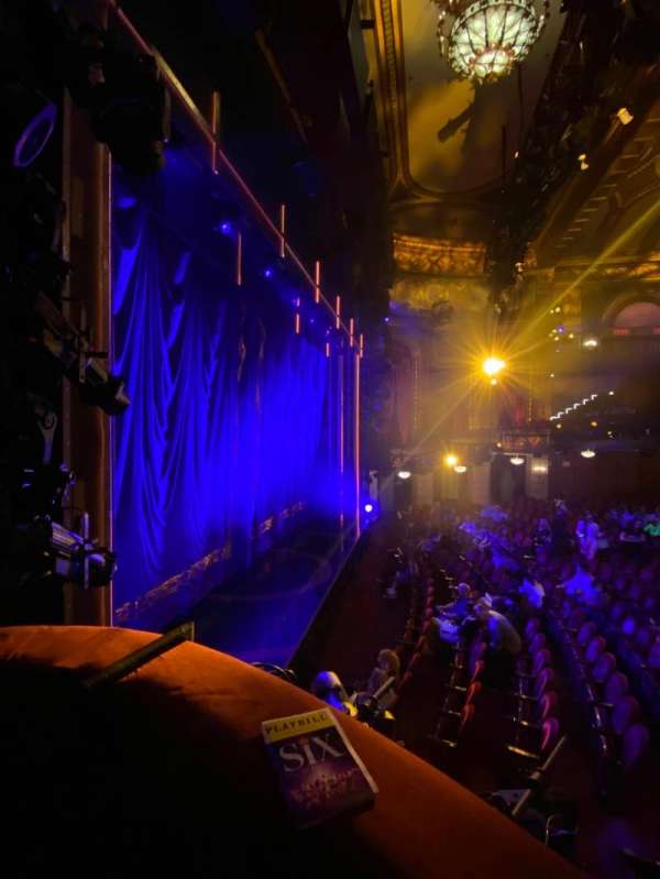 Lena Horne Theatre, section: Left Box, row: A, seat: 1