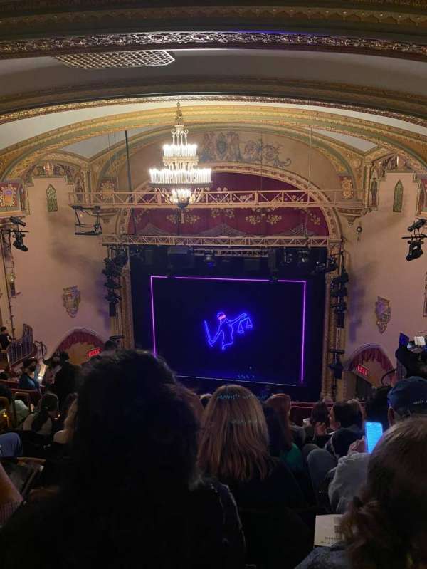 John Golden Theatre, section: Rear Mezzanine R, row: H, seat: 116