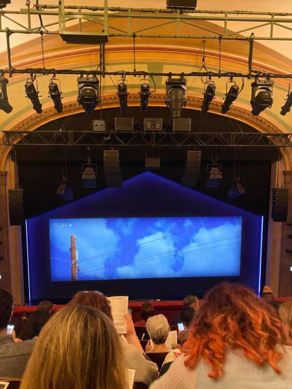 Booth Theatre, section: Mezzanine C, row: F, seat: 105