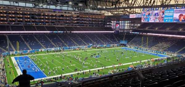 Ford Field, section: 326, row: 9, seat: 20