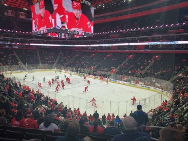 Little Caesars Arena, section: 105, row: 22, seat: 2