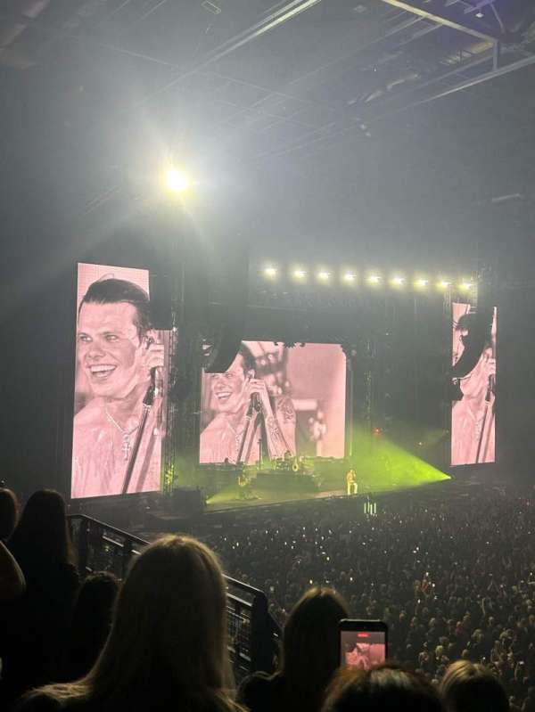 Utilita Arena Sheffield, section: 204, row: E, seat: 11