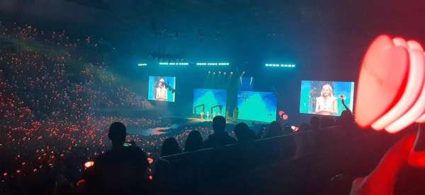 Palau Sant Jordi, section: 207, row: 19, seat: 3