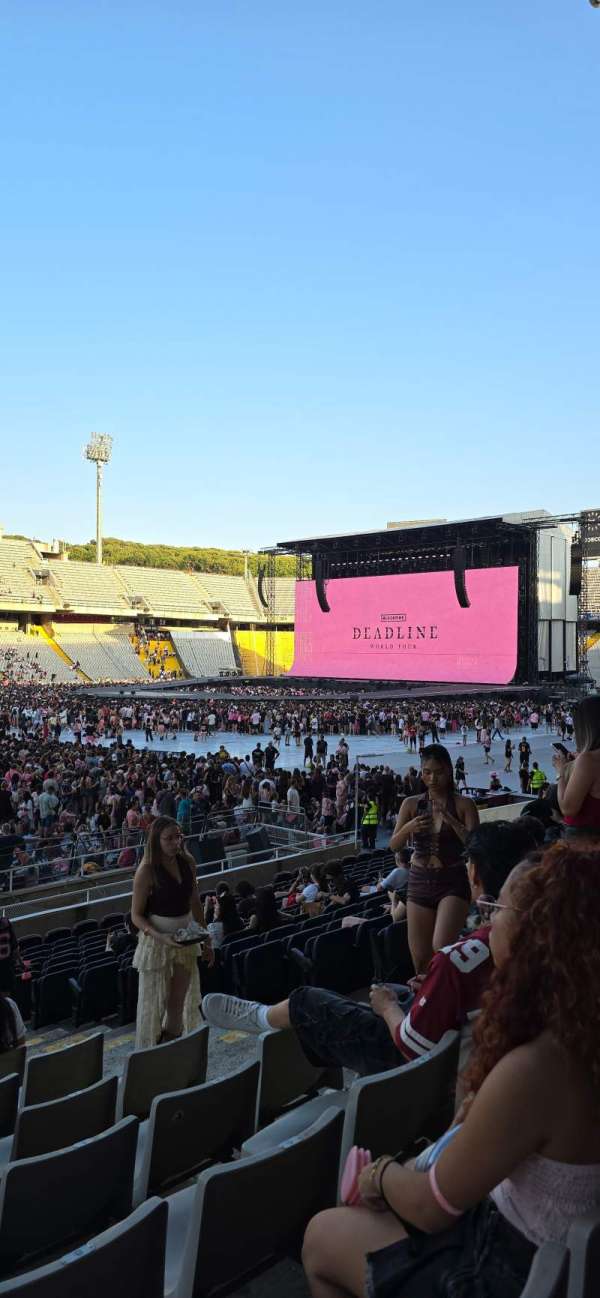 Estadi Olímpic Lluís Companys, section: 102, row: 19, seat: 12