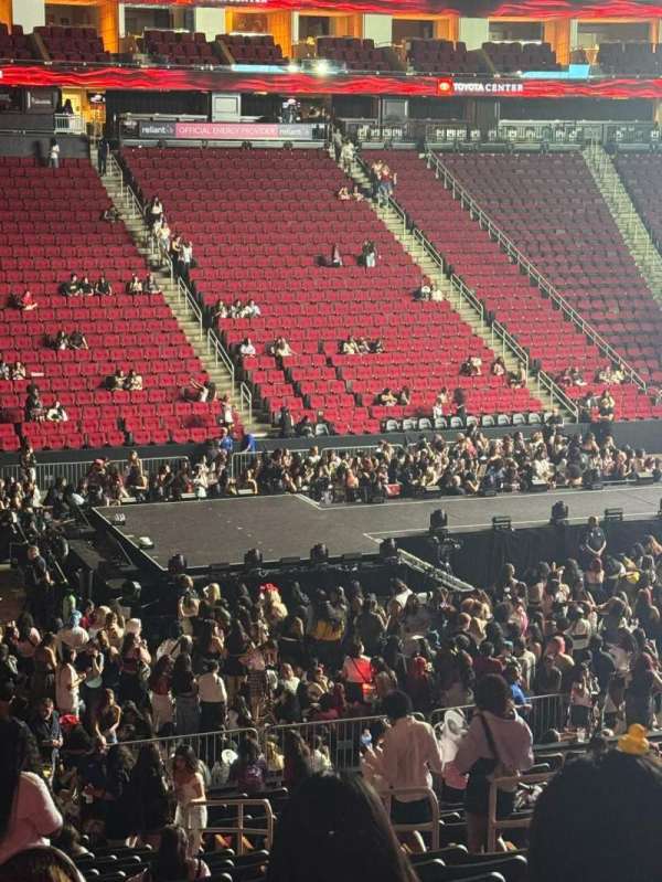 Toyota Center, section: 108, row: 24, seat: 8