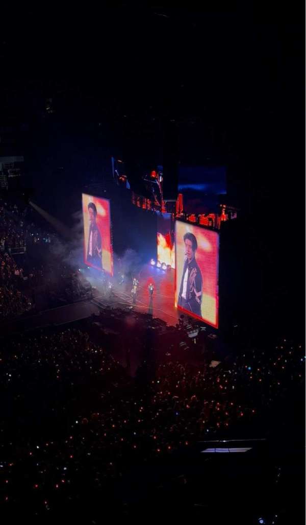 UBS Arena, section: 302, row: 1, seat: 10