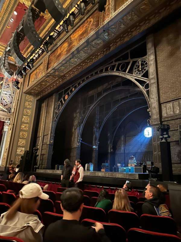 Hollywood Pantages Theatre, section: Orchestra RC, row: G, seat: 210