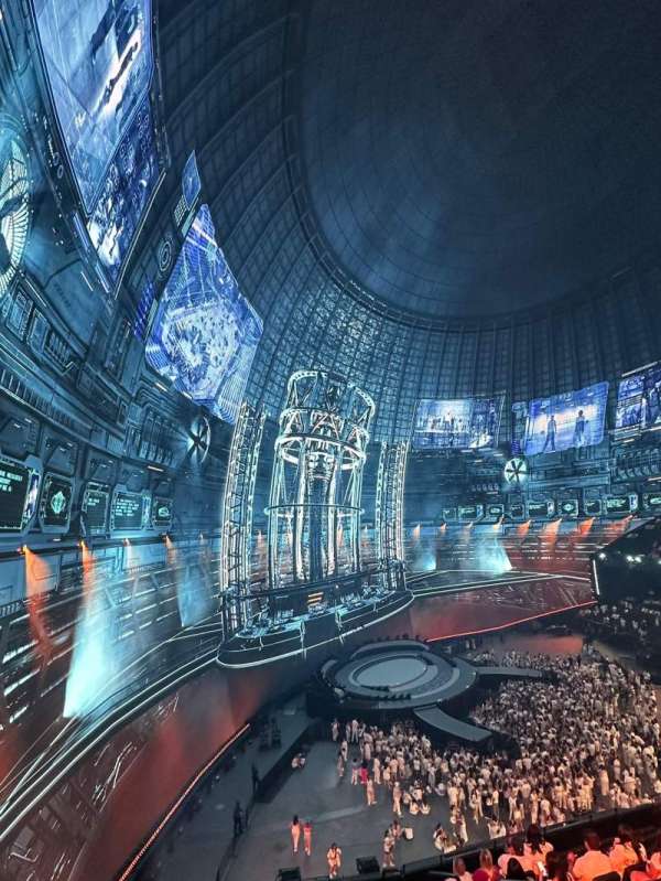 The Sphere, Vegas, section: 201, row: 12, seat: 8