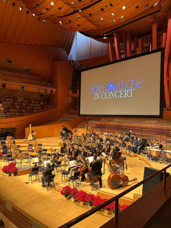 Walt Disney Concert Hall, section: Orchestra West, row: A, seat: 48