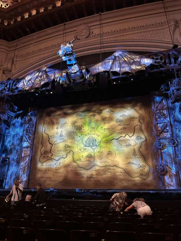 Orpheum Theatre, San Francisco, section: Orchestra RC, row: L, seat: 114