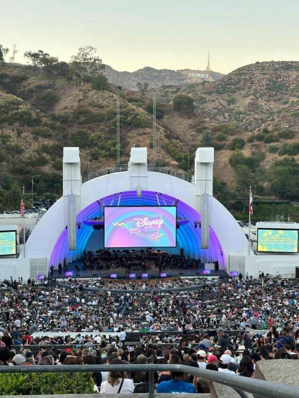 Hollywood Bowl, section: T1, row: 6, seat: 46