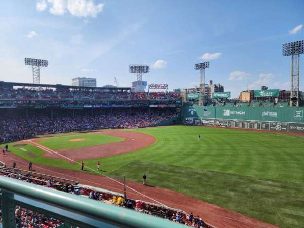 Fenway Park, section: Right Field Roof Deck Box 25, row: A, seat: 5