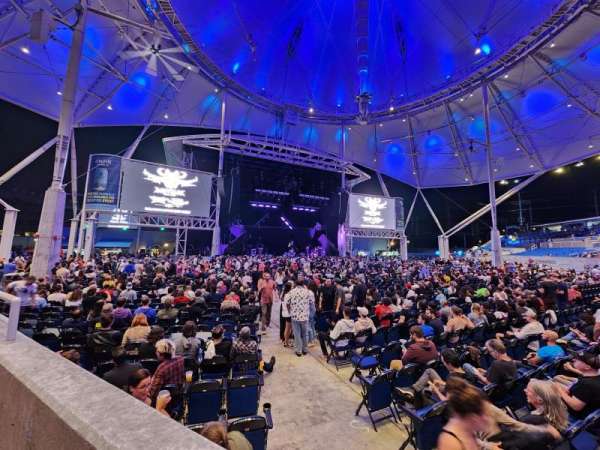 Hartford Healthcare Amphitheatre, section: 206, row: AA, seat: 7