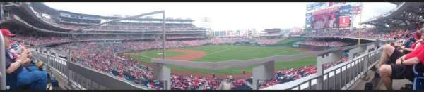 Nationals Park, section: 227, row: A, seat: 18