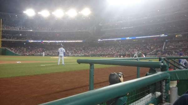 Nationals Park, section: 115, row: a, seat: 12