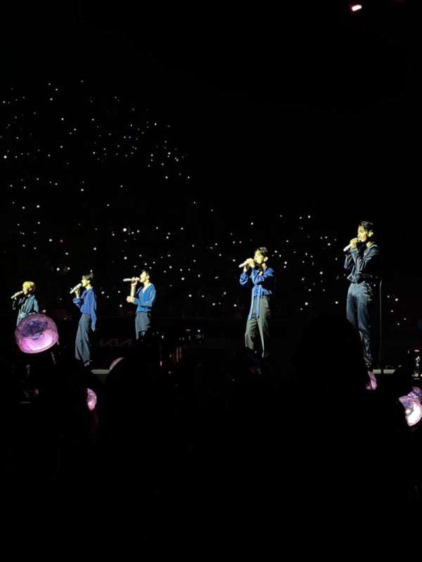 Kia Forum, section: K, row: 8, seat: 3