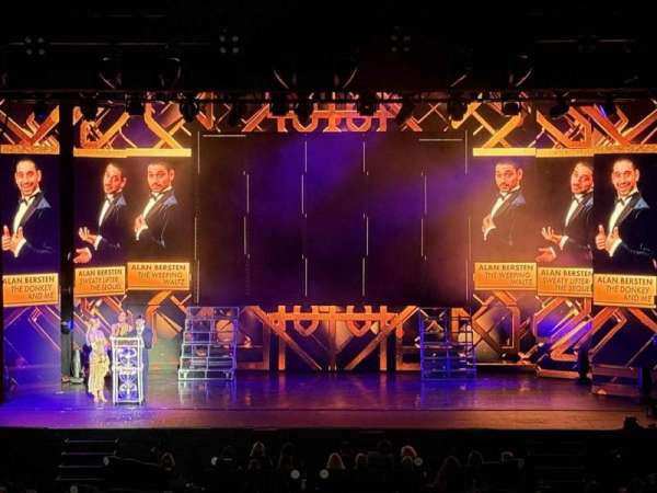 Pechanga Theater, section: UPCNTR, row: Y