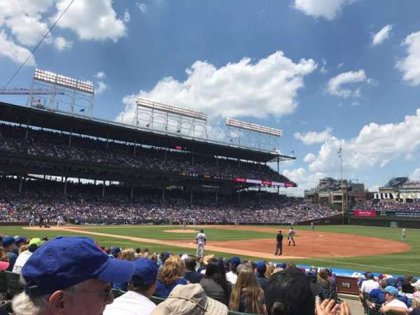 Wrigley Field, section: 127, row: 3, seat: 13