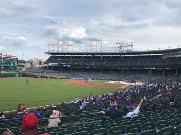 Wrigley Field, section: 203, row: 11, seat: 5