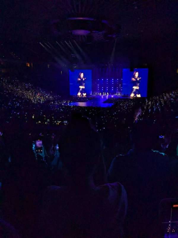 Oakland Arena, section: 106, row: 23, seat: 10