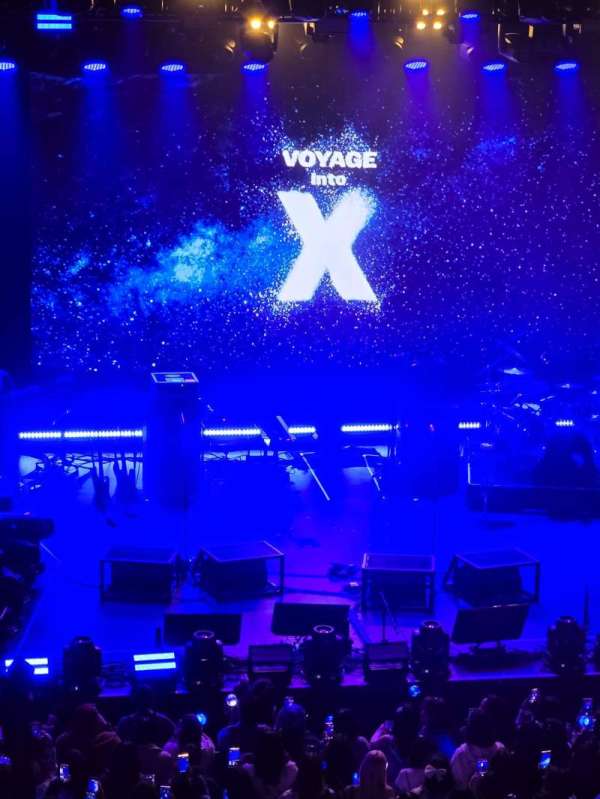 The Warfield, section: Upper Loge 3, row: DD, seat: 1