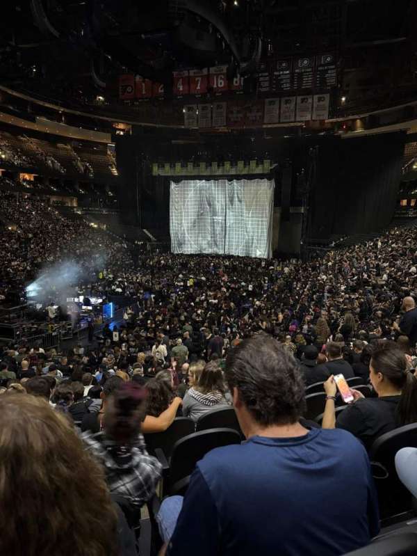 Xfinity Mobile Arena, section: 109, row: 21, seat: 3