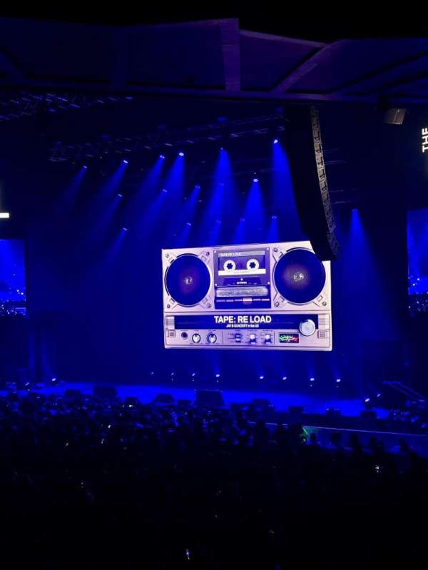 The HALL at Live!, section: Mezz Box 5, row: B, seat: 7-9