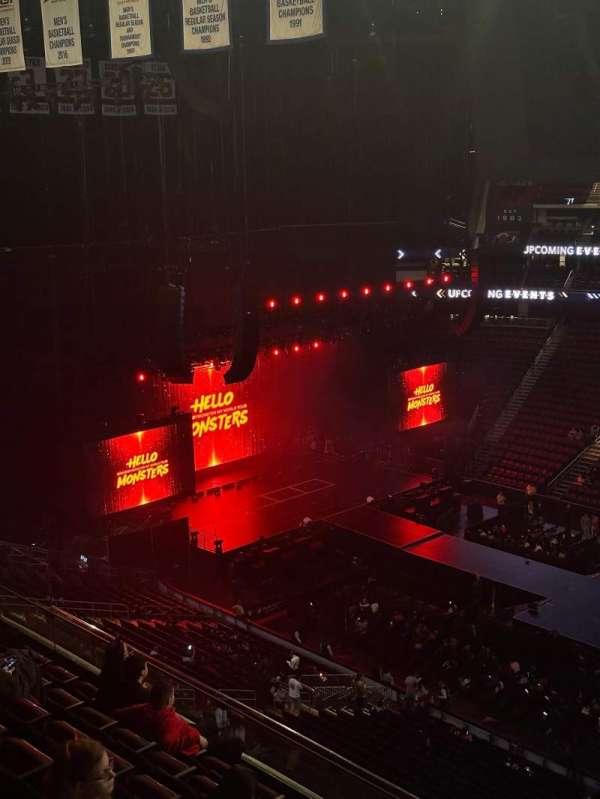 Prudential Center, section: 131, row: WC, seat: 13-14