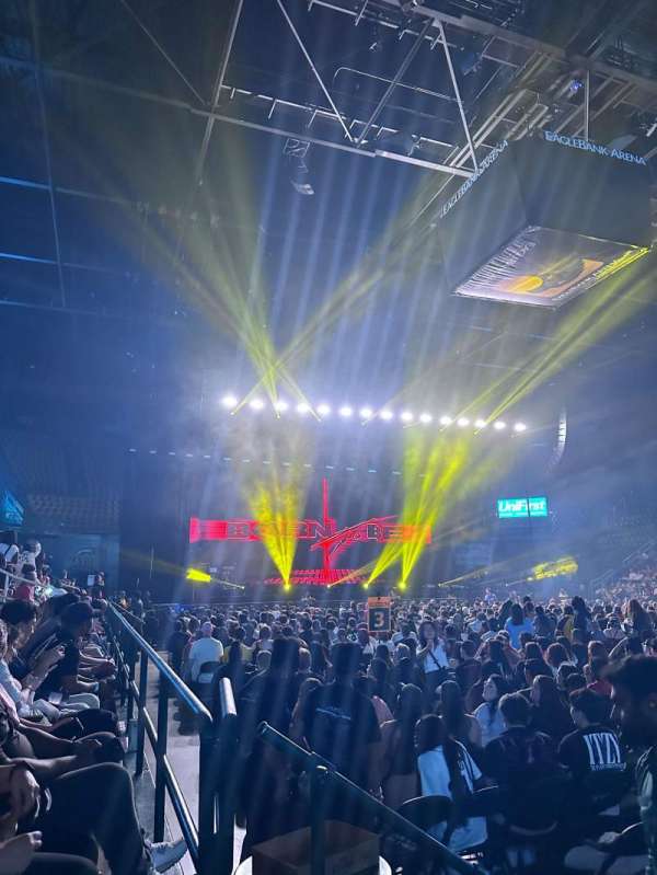 EagleBank Arena, section: 114, row: AA, seat: 11-12