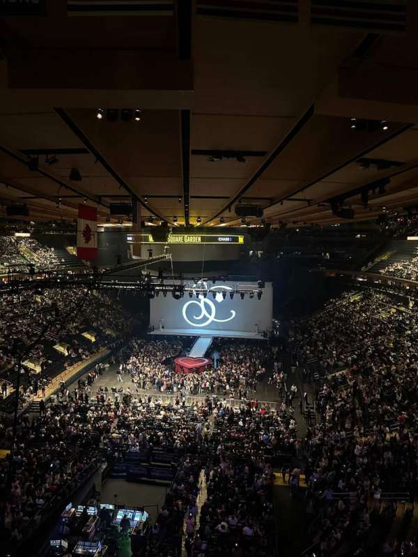 Madison Square Garden, section: 306, row: 1, seat: 11-12