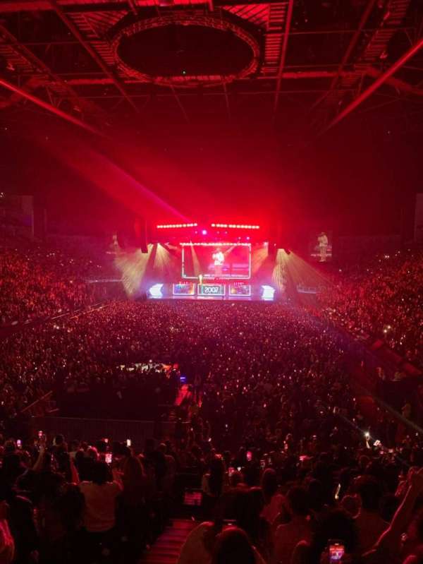 The O2, London, section: W108, row: 1, seat: 15