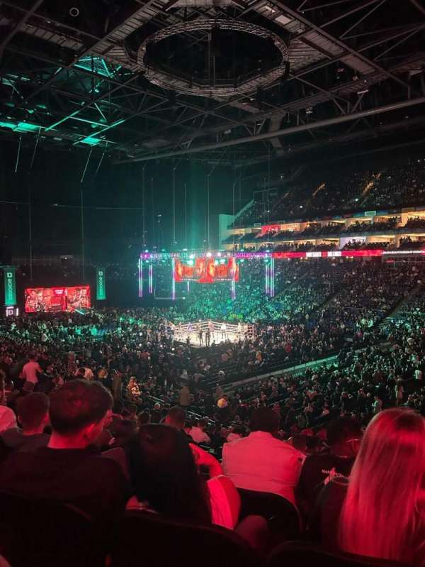 The O2, London, section: 104, row: Z, seat: 136