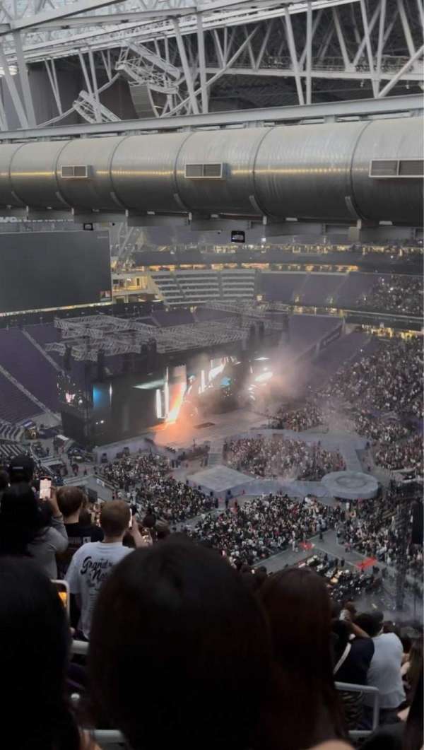 U.S. Bank Stadium, section: 336, row: 20, seat: 11