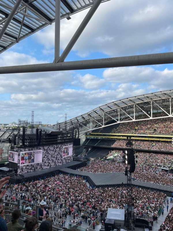Aviva Stadium, section: 524, row: N, seat: 3