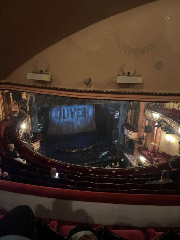 Gielgud Theatre, section: Grand Circle, row: H, seat: 21