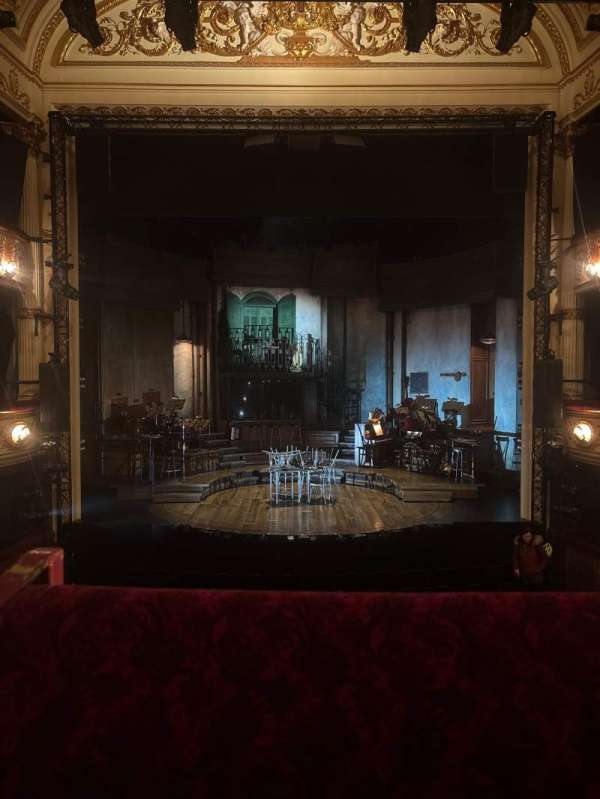 Lyric Theatre, West End, section: Dress Circle, row: A, seat: 12