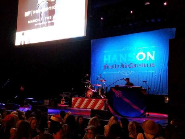The Wiltern, section: VIP, row: 1, seat: 5