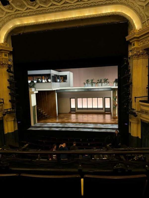 Hudson Theatre, section: Dress Circle C, row: C, seat: 114