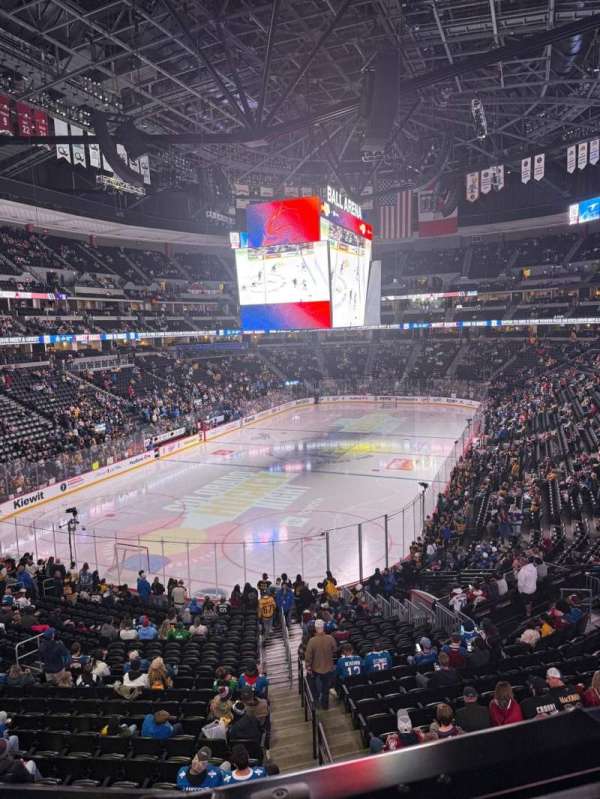 Ball Arena, section: 242, row: 1, seat: 8