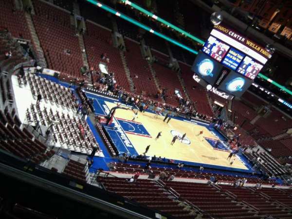 Xfinity Mobile Arena, section: 209, row: 4, seat: 7