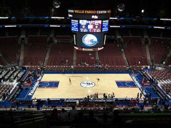 Xfinity Mobile Arena, section: 201, row: 10, seat: 4