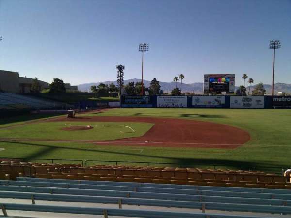 Cashman Field, section: 18, row: v, seat: 12