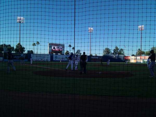 Cashman Field, section: C, row: 2, seat: 4