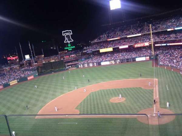 Citizens Bank Park, section: 324, row: 2, seat: 12