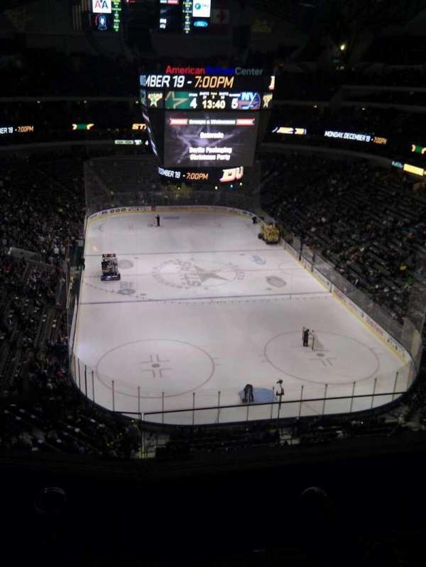 American Airlines Center, section: 319, row: c, seat: 8